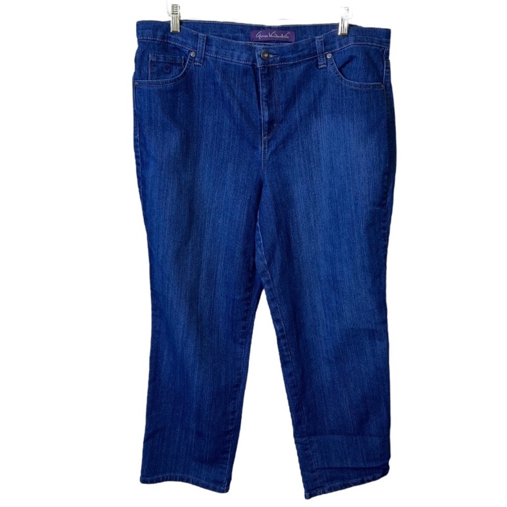 Gloria Vanderbilt Classic High Rise Women’s Dark Wash Jeans. Size 16W